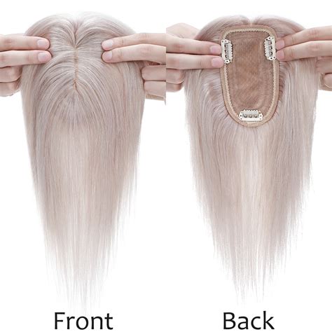 Sego Hair Toppers For Thinning Hair Bangs Clip In Real Human Hair