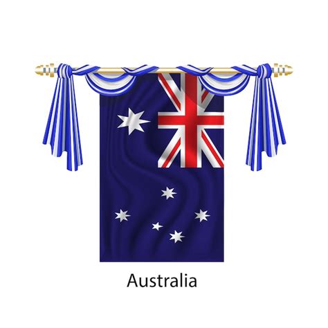 Premium Vector Australia Flag Vector Illustration