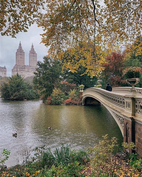 Bow Bridge Central Park Viewing Nyc