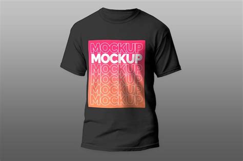 Psd Mockup Camiseta Preta 400 Modelos Psd Grátis De Alta Qualidade
