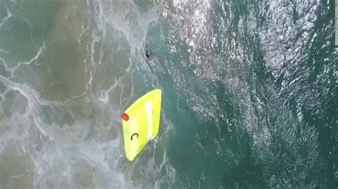 Watch A Drone Save Two Swimmers In Australia Cnn Video