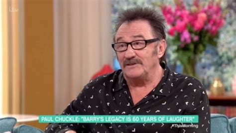 Barry Chuckle Funeral Paul Chuckle Breaks Down In Tears As He Carries Brothers Coffin Into