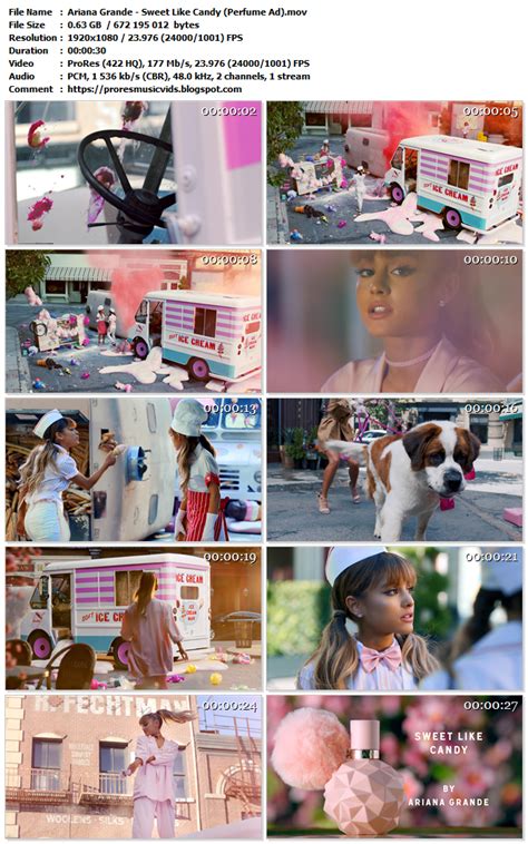 Ariana Grande Sweet Like Candy Official Fragrance Commercial