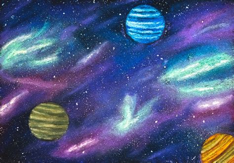 Pastel Space By Marjoryburnt On Deviantart