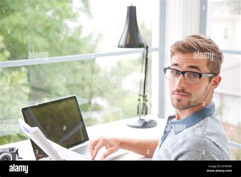 Man Wearing Sitting In Desk Hi Res Stock Photography And Images Alamy