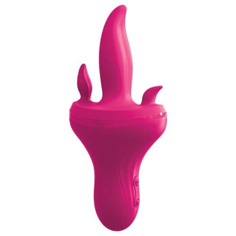 threesome holey trinity triple tongue vibrator sex toys at adult empire