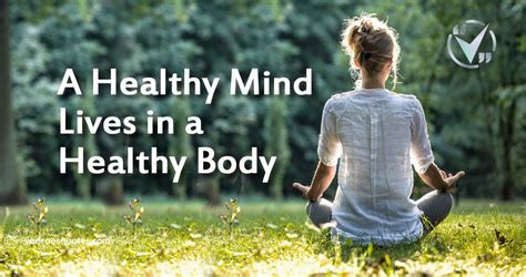 A Healthy Mind Lives In A Healthy Body Quote Veeroesquotes