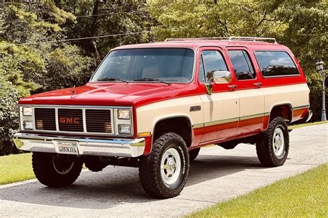 No Reserve 1985 Gmc Suburban K2500 Sierra Classic 4×4 For Sale On Bat