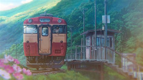 Free Download Hd Wallpaper Anime Your Name Kimi No Na Wa Train