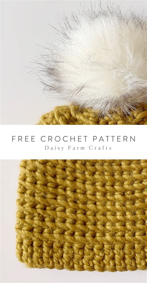Daisy Farm Crafts Spiral Crochet Crochet Hats Chunky Crochet Hat