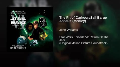 Star Wars Episode Vi Return Of The Jedi Soundtrack 07 The Pit Of