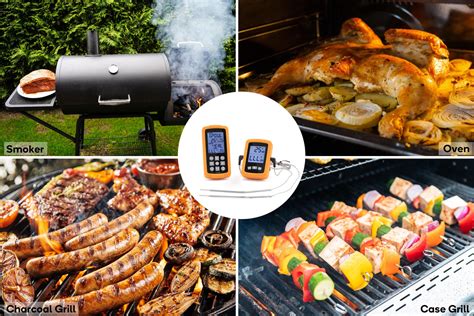 Kogan Wireless Remote Meat Thermometer Dual Probe At Mighty Ape Nz