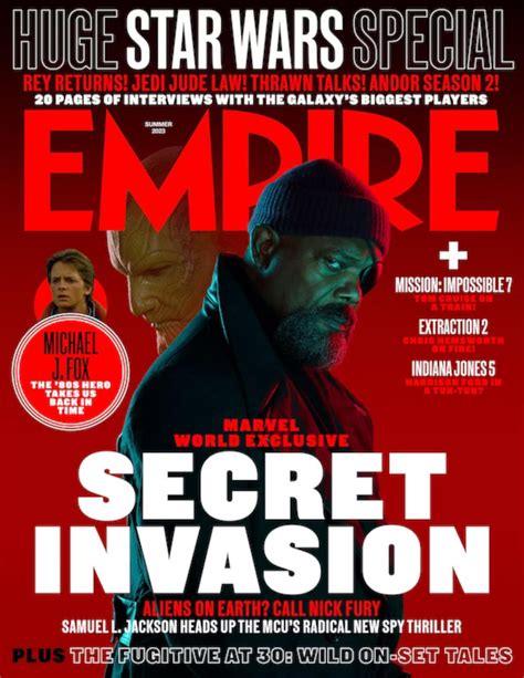 Marvels Secret Invasion Featured In New Magazine Cover Images