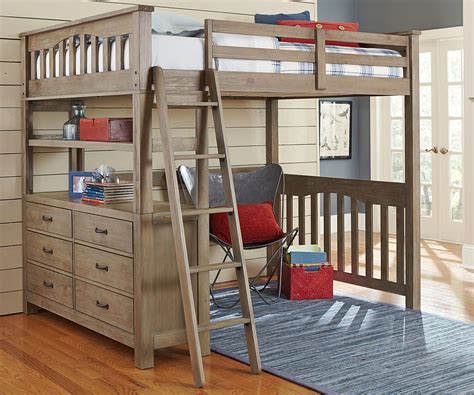 White full size loft bed. Full Size Loft Bed Designs » InOutInterior