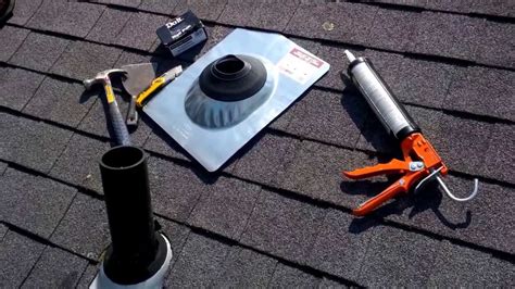 How To Repair A Leaky Roof Vent Or Vent Stack Pipe Youtube