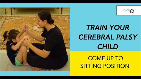 Train Your Cerebral Palsy Child To Come To Sitting Position Youtube
