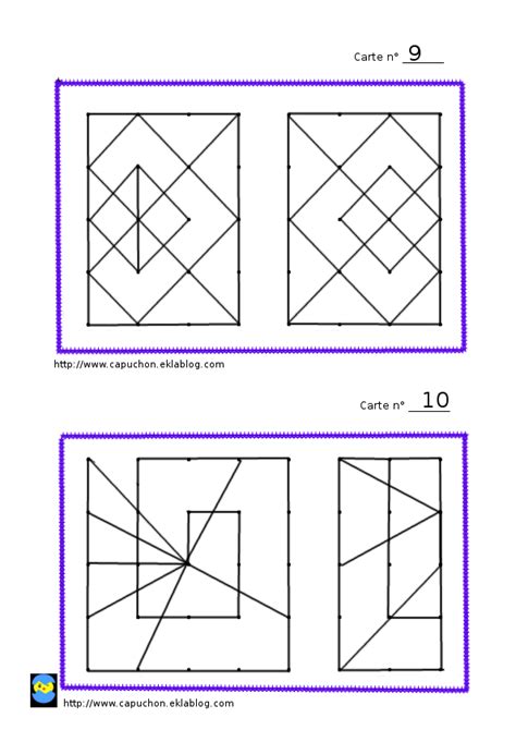 Reproduction De Figures Géométrie Page De Couverture Maths Cm1
