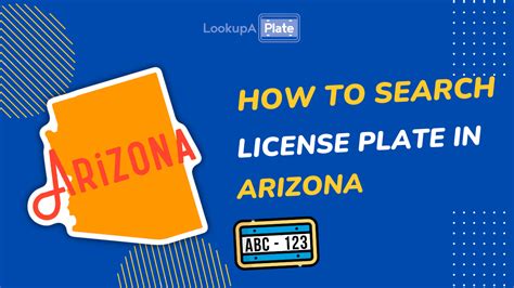 Arizona License Plate Lookup Report An Az Plate Free Search