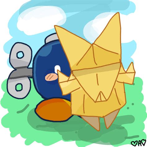 Bobby X Olivia Paper Mario The Origami King Art By Annetay On Deviantart