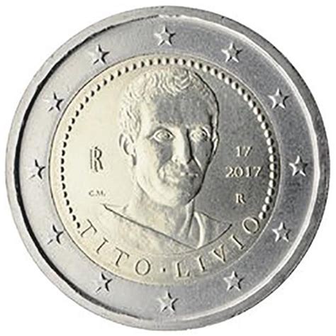 2 Euro Italia 2017 Tito Livio Italia Euro Commemorativi Monete E