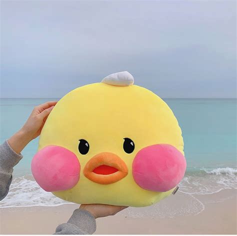 [chuu] ffc welcome home mochi cushion cute toys cute ducklings kawaii plush