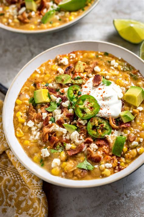 Slow Cooker Mexican Street Corn Chowder Host The Toast