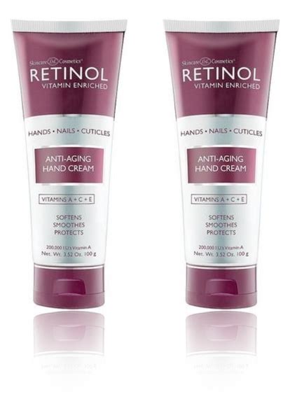 retinol anti aging hand cream