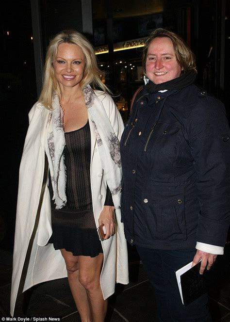Pamela Anderson Puts On Busty Display For Radio Appearance In Ireland
