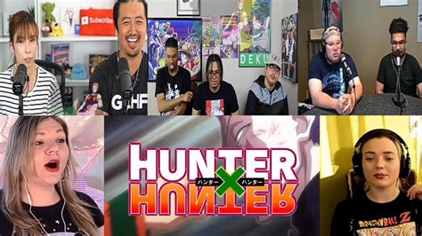 Gon Vs Hisoka Hunter X Hunter Episode 36 Reaction Mashup Youtube