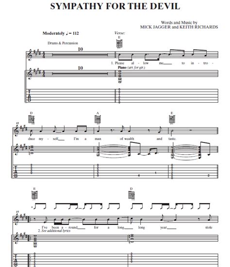 The Rolling Stones Free Sheet Music Download