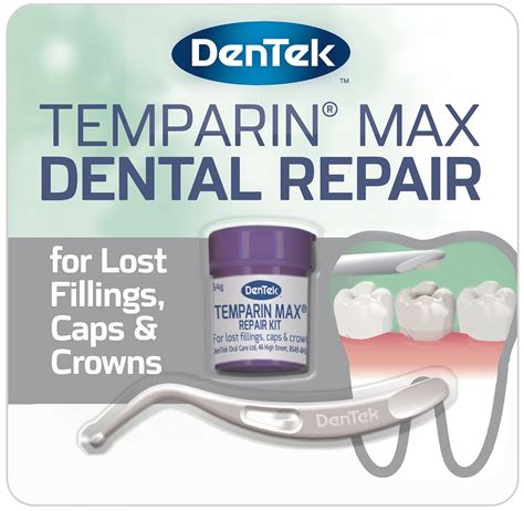Dentek Temparin Max Home Dental Repair Kit For Repairing Lost Fillings