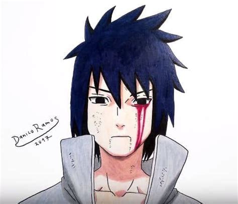How To Draw Sasuke From Naruto Shippuden Sasuke Drawing Naruto