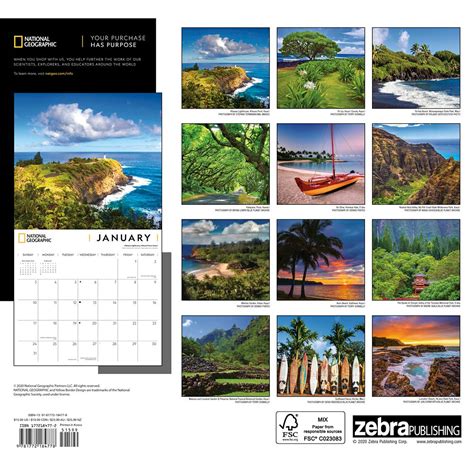 National Geographic 2021 Hawaii Wall Calendar Is Now Available Dis