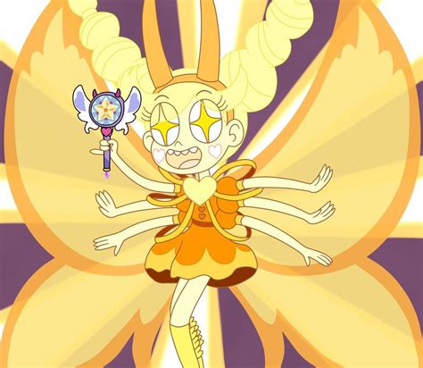 Star Butterfly Turns Into A Golden Mewberty By Deaf Machbotdeviantart