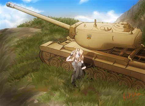 Kay Girls Und Panzer Drawn By Kakeimoto Danbooru