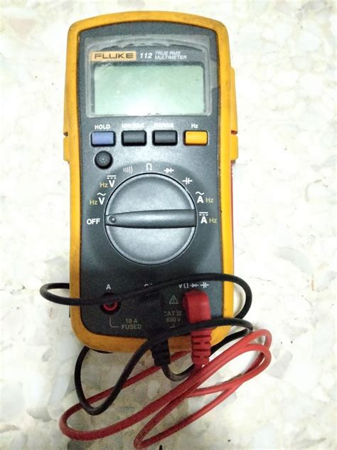 Fluke 112 True Rms Multimeter Computers And Tech Parts And Accessories