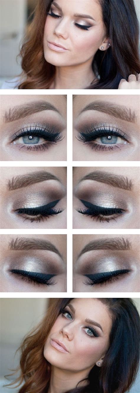 Top 10 Metallic Eye Makeup Ideas Smoky Eye Metallic Eye