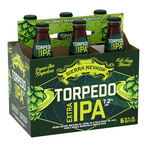 Sierra Nevada Torpedo Extra Ipa 6 Pack 12 Oz Bottle Argonaut Wine