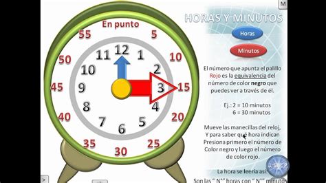 Aprende A Leer El Reloj Clubezeroseco
