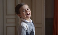 Oscar de Suecia, hijo de la princesa Victoria, cumple cinco años