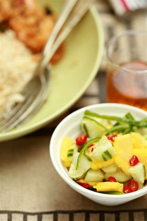 661 resep acar nanas ala rumahan yang mudah dan enak dari komunitas memasak terbesar dunia! Pencuk, Jelatah, Acar timun nenas atau acar cuka adalah nama bagi makanan yang sama. Mungkin ...