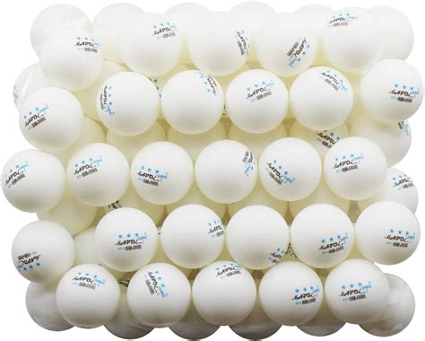 Amazon Com MAPOL White Star Table Tennis Balls Premium Training Ping Pong Balls Sports