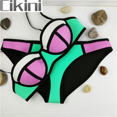 Neoprene Swimwear Women Bikinis Woman New Summer Sexy Swimsuit Bath