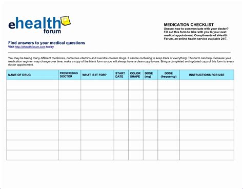 10 Ms Excel Patient Medication Log Template Excel Templates Excel