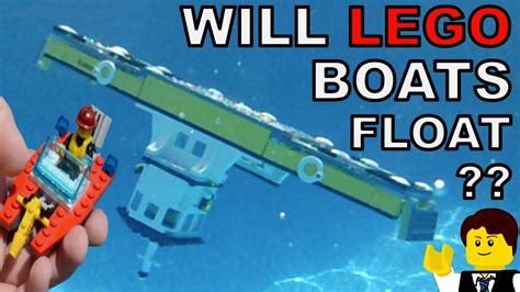 Do These Lego Boats Float Youtube