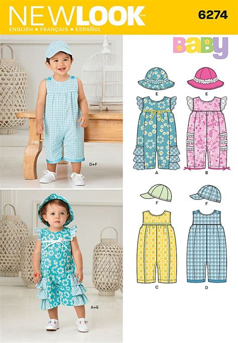 Image Result For New Look 6274 Baby Clothes Patterns Sewing Sewing