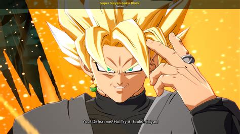 Super Saiyan Goku Black Dragon Ball Fighterz Mods