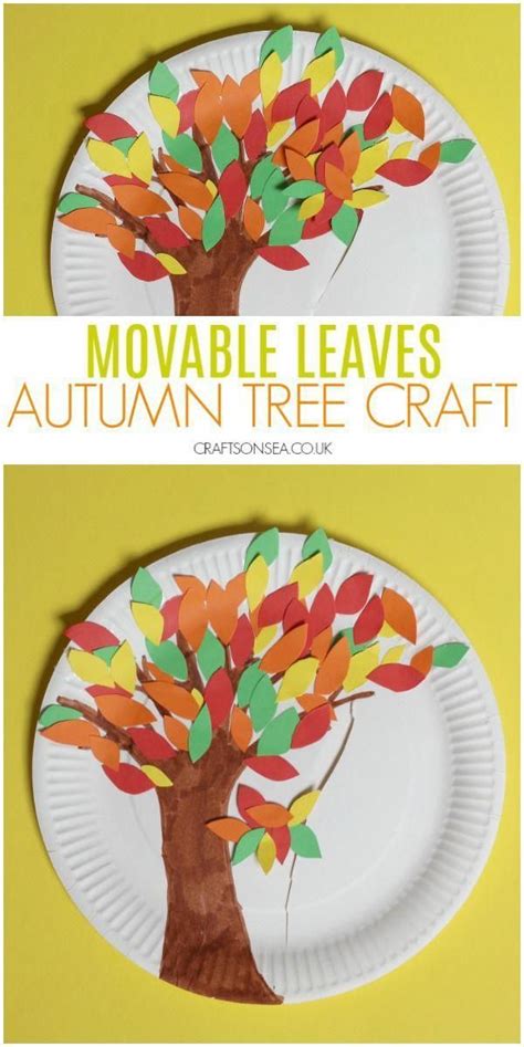 Create This Fun Autumn Tree Craft And Make Your Leaves Fall From The