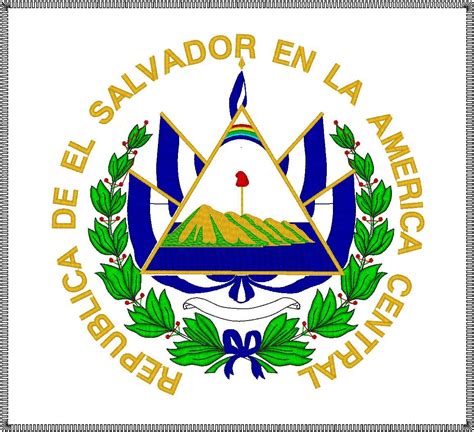 Escudo Nacional De El Salvador Uno De Nuestros S Mbolos Patrios Geo