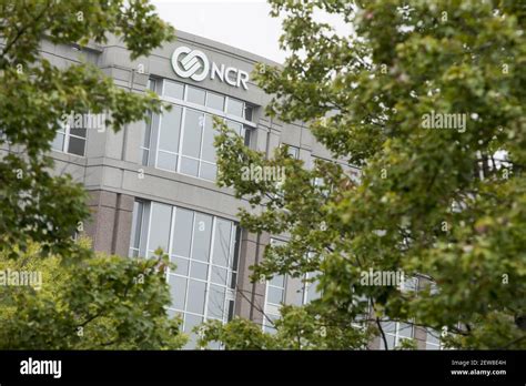 A Logo Sign Outside The Headquarters Of The Ncr Corporation In Duluth